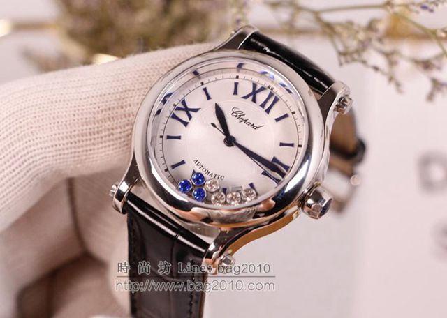 Chopard手錶 蕭邦機械女表 HAPPY SPORT MEDIUM AUTOMATIC系列 278559-3001 蕭邦女士腕表  hds1848
